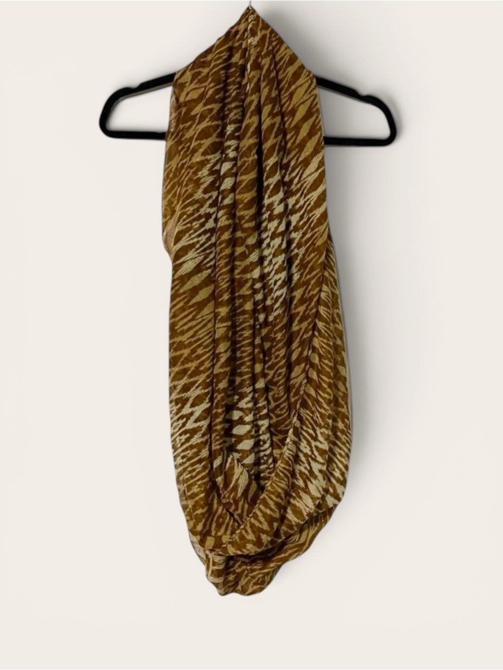 🧣2/$15 Lightweight Geometric Animal Print Brown Patterned Women’s Infinity Scarf